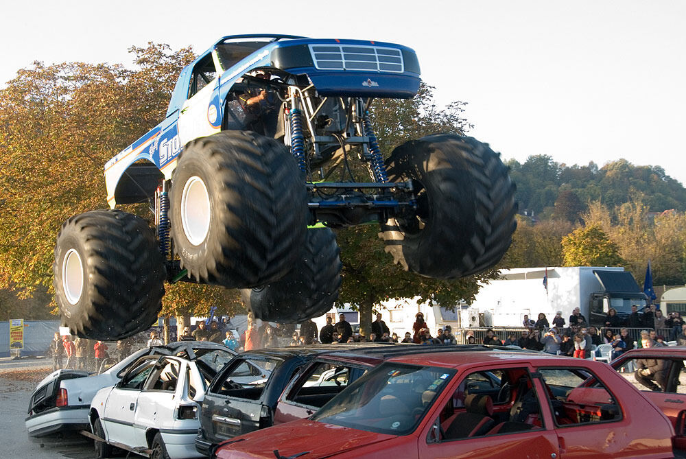 Monstertruckshow Tübingen Oktober 2010