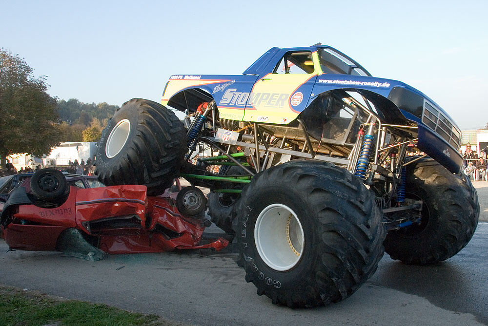 Monstertruckshow Tübingen Oktober 2010