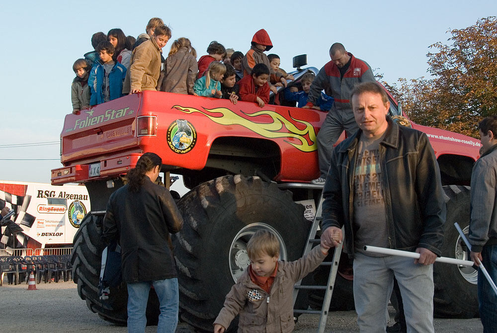 Monstertruckshow Tübingen Oktober 2010