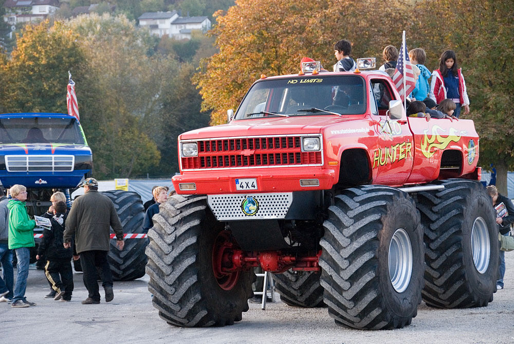 Monstertruckshow Tübingen Oktober 2010