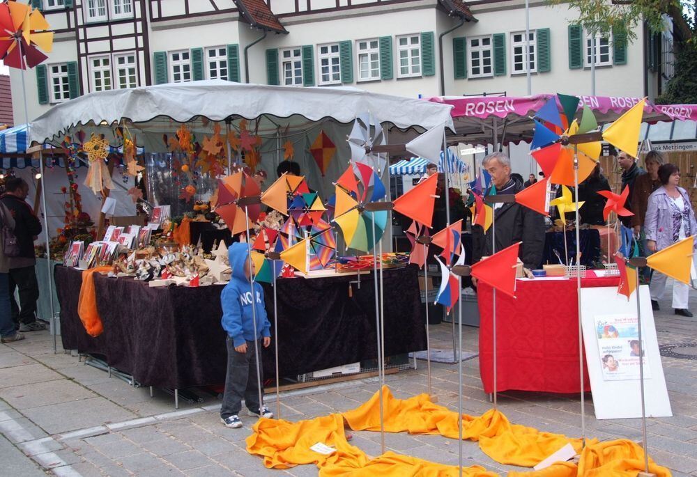 Kunsthandwerkermarkt Dettingen Oktober 2010