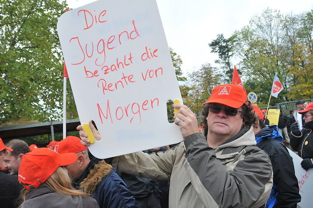 Protestaktion Bosch Reutlingen Oktober 2010