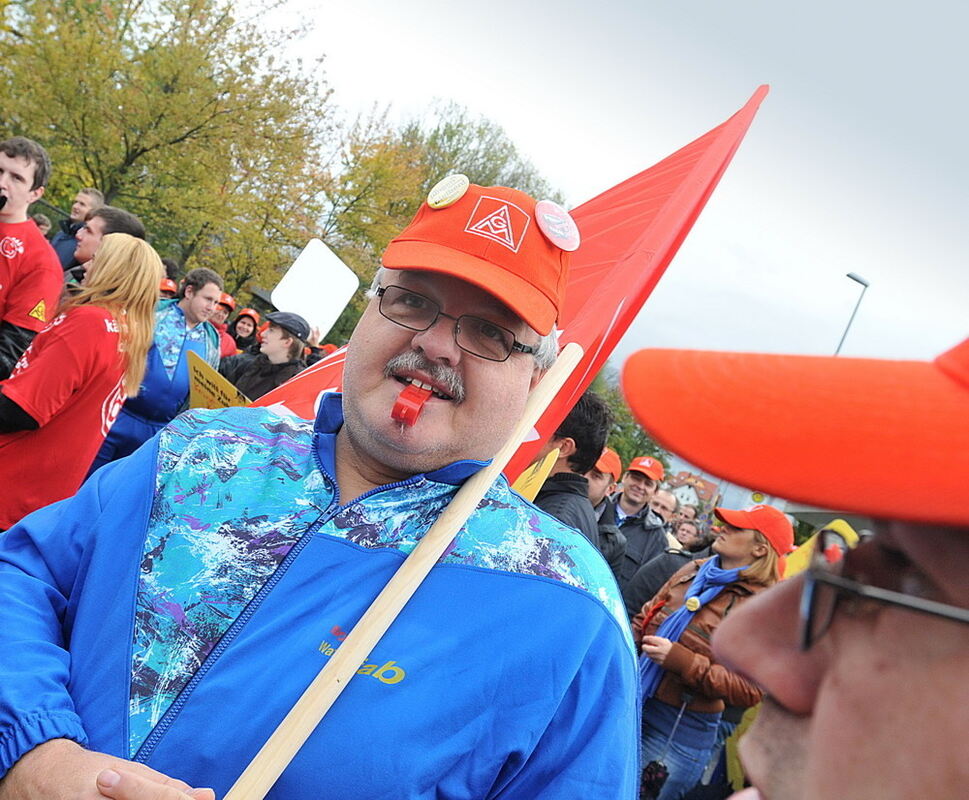 Protestaktion Bosch Reutlingen Oktober 2010