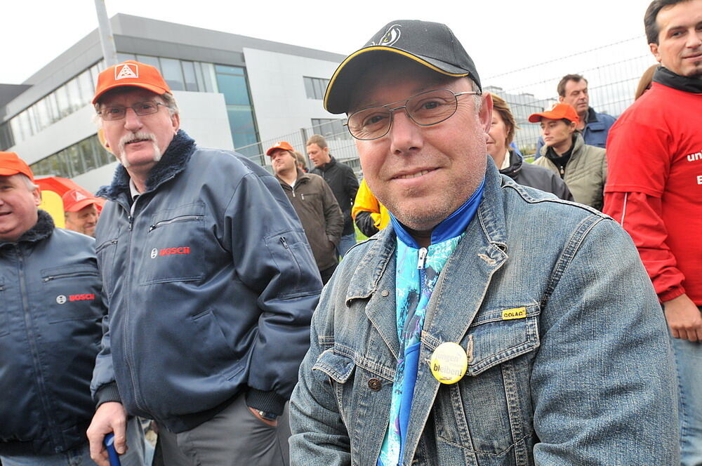 Protestaktion Bosch Reutlingen Oktober 2010