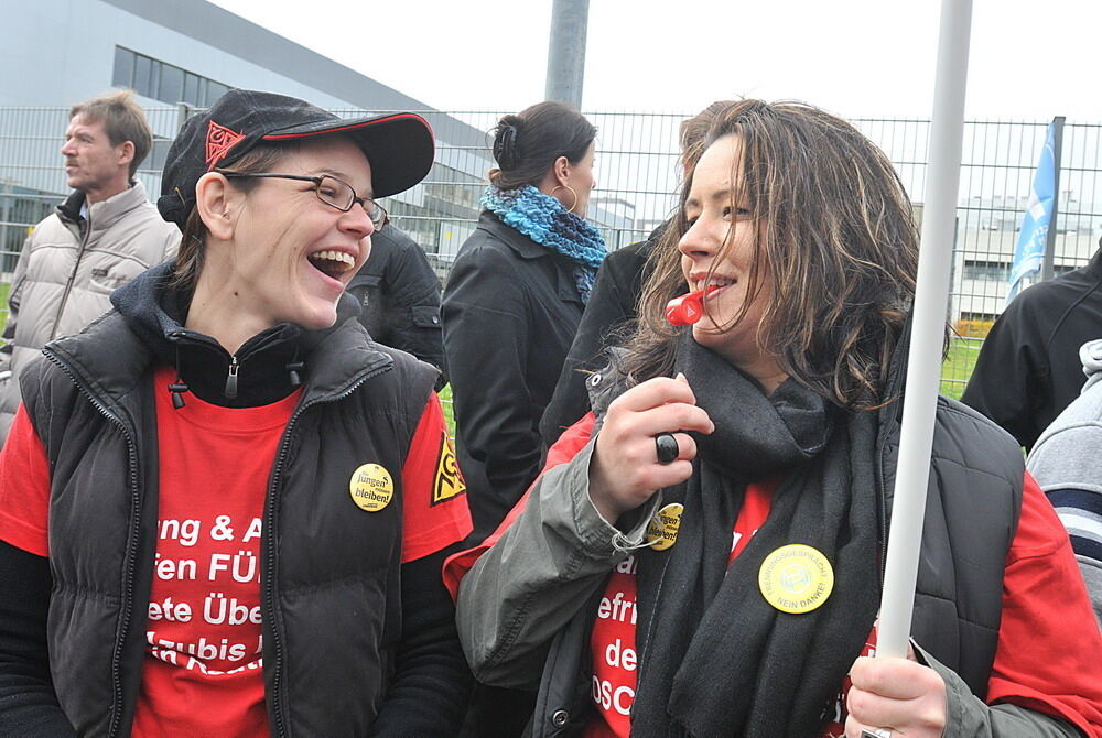 Protestaktion Bosch Reutlingen Oktober 2010