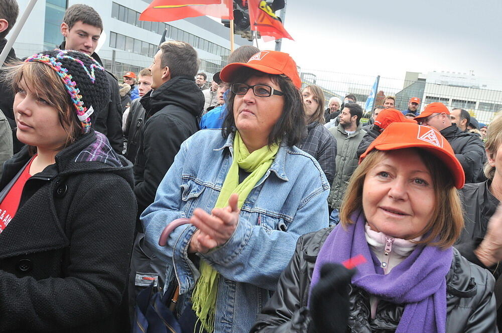 Protestaktion Bosch Reutlingen Oktober 2010