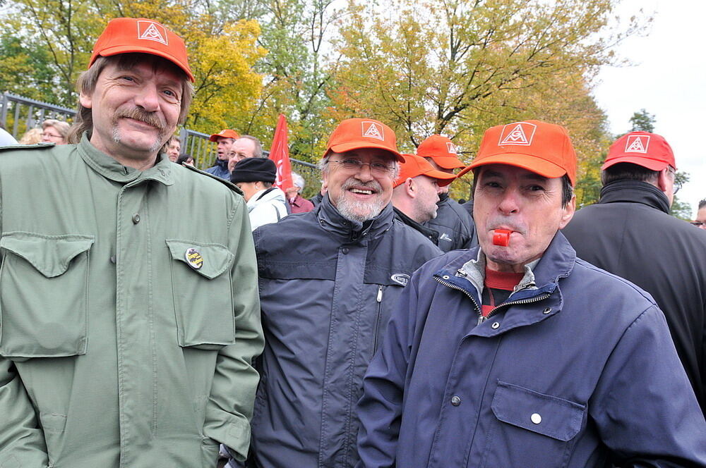 Protestaktion Bosch Reutlingen Oktober 2010