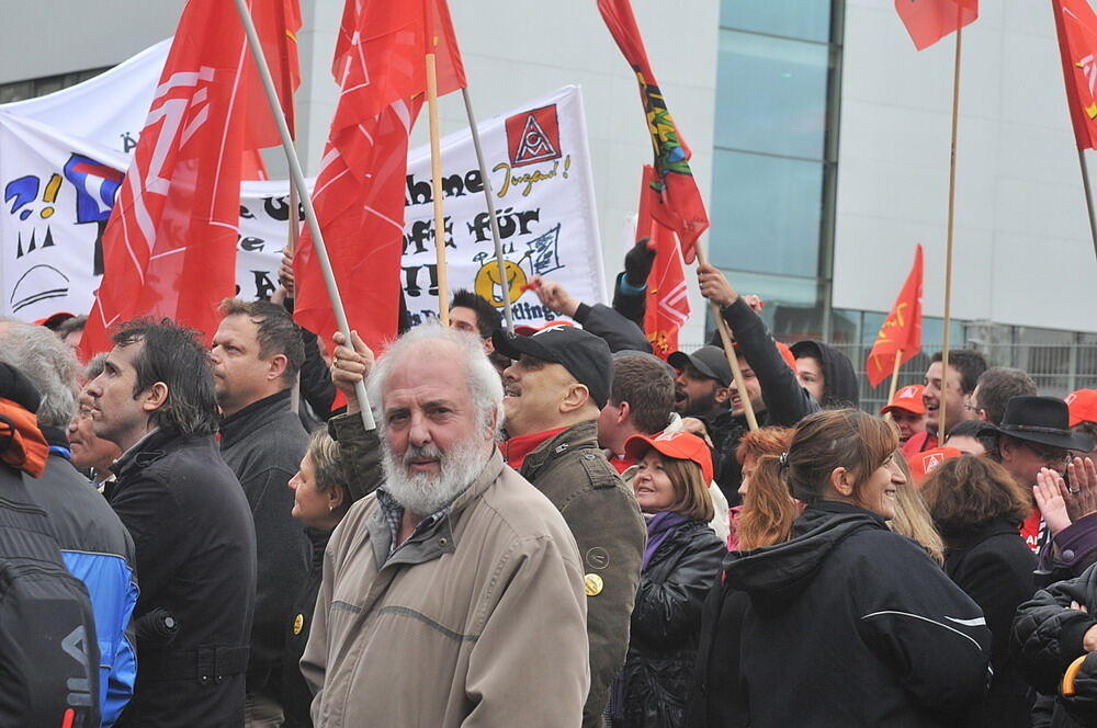 Protestaktion Bosch Reutlingen Oktober 2010