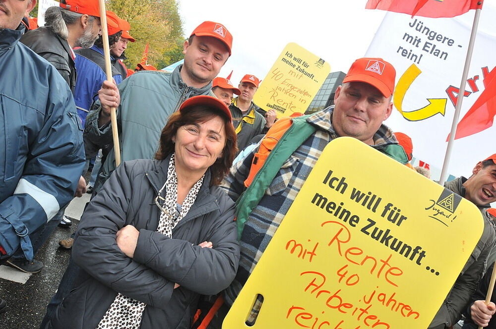 Protestaktion Bosch Reutlingen Oktober 2010