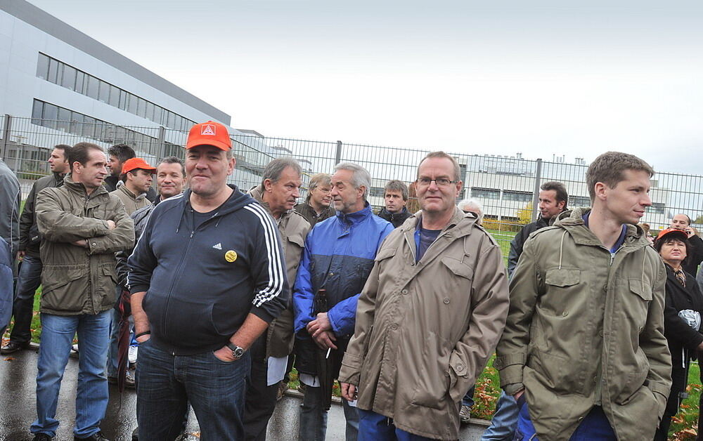 Protestaktion Bosch Reutlingen Oktober 2010