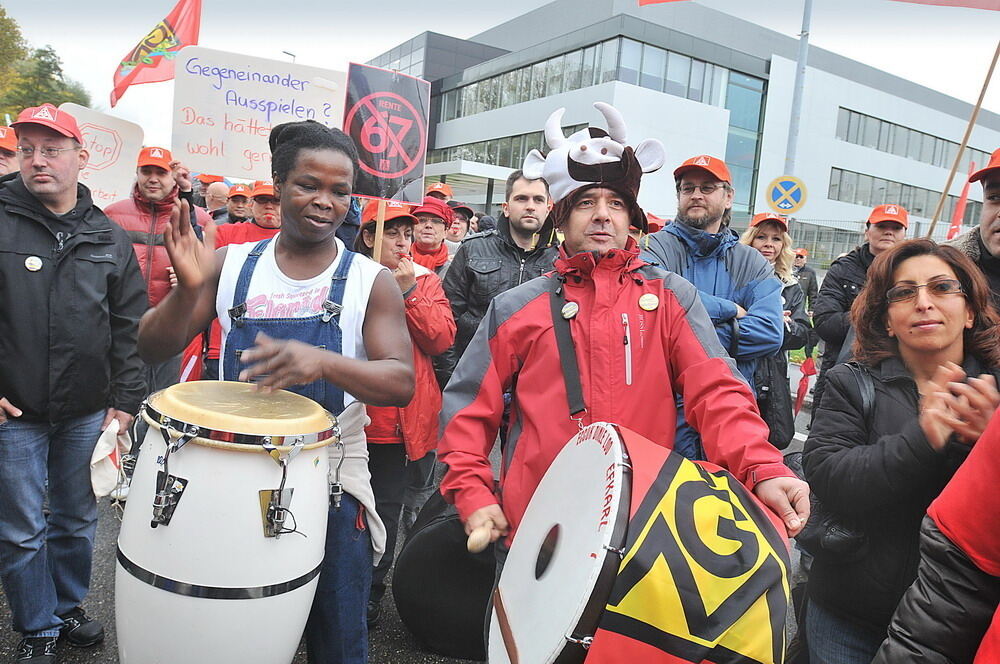 Protestaktion Bosch Reutlingen Oktober 2010