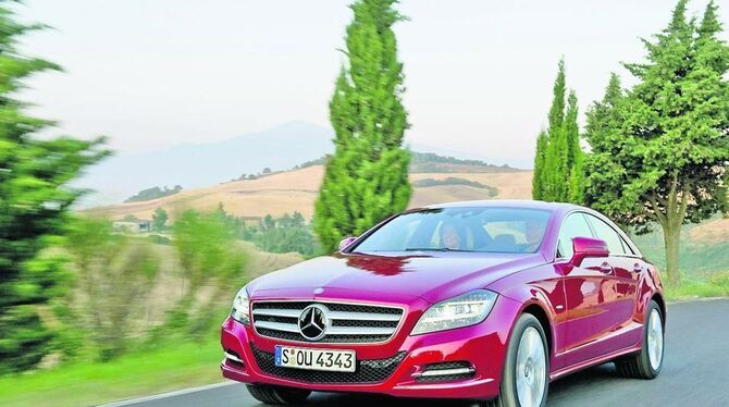 Der neue Mercedes-Benz CLS kommt im Januar zu den Händlern. FOTO: PR