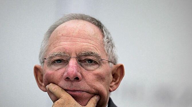 Bundesfinanzminister Wolfgang Schäuble (CDU)