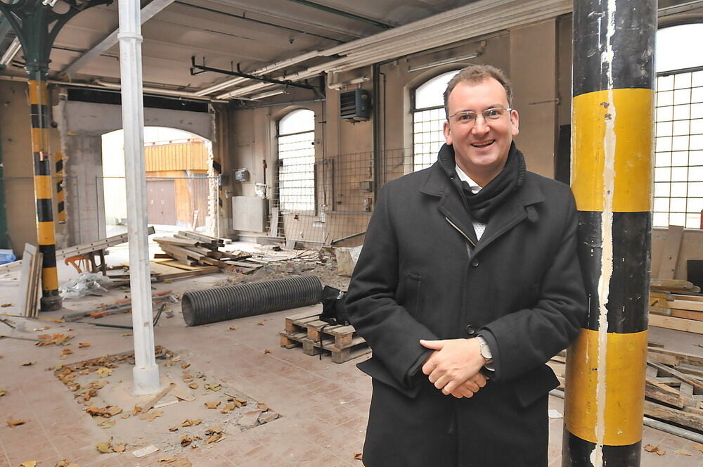 Um- und Neubau alte Feuerwache sind in vollem Gang