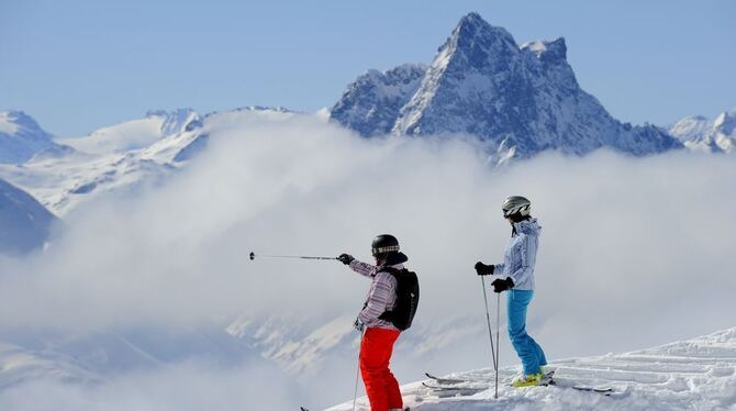 Schöne Aussichten. In St. Anton beginnt Ende November eine vielversprechende Wintersaison. FOTO: TVB ST. ANTON / JOSEF MALLAUN