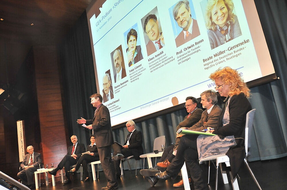 GEA Podiumsdiskussion Stuttgart 21