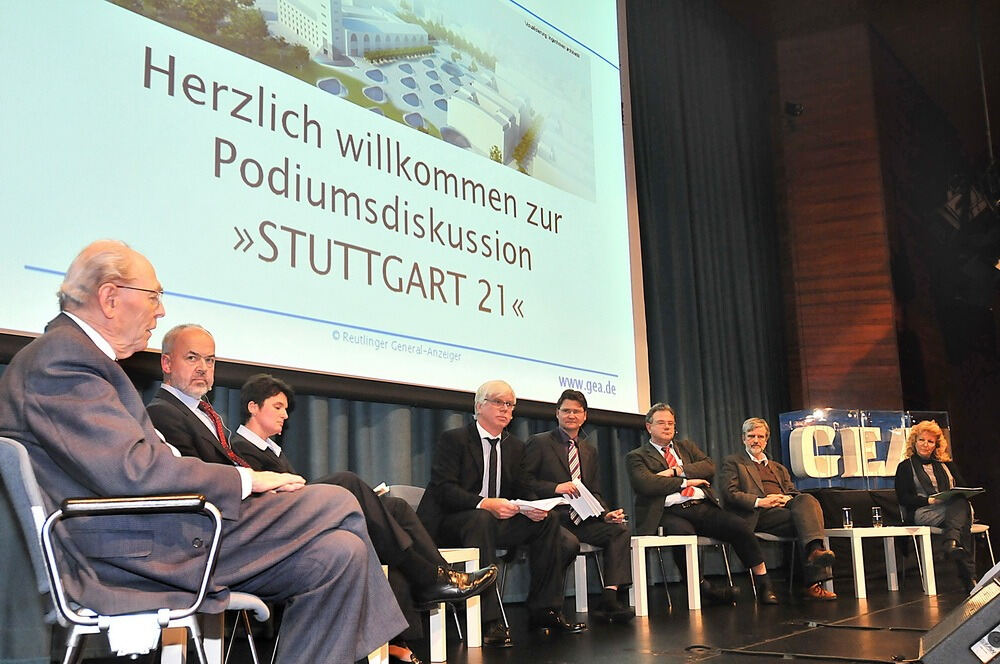 GEA Podiumsdiskussion Stuttgart 21