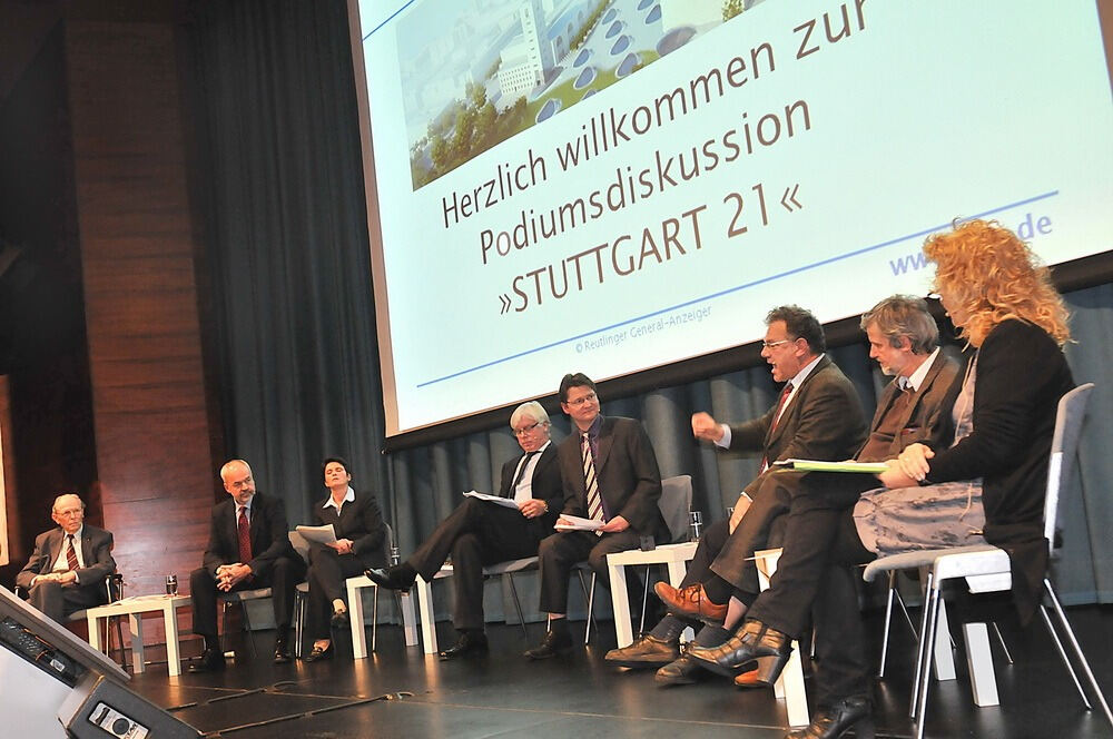 GEA Podiumsdiskussion Stuttgart 21