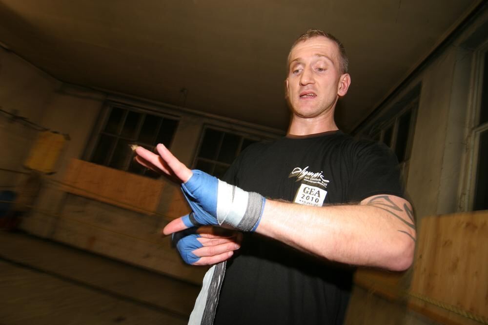 Zeitung macht Schule Boxtraining mit Björn Blaschke