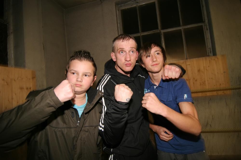 Zeitung macht Schule Boxtraining mit Björn Blaschke