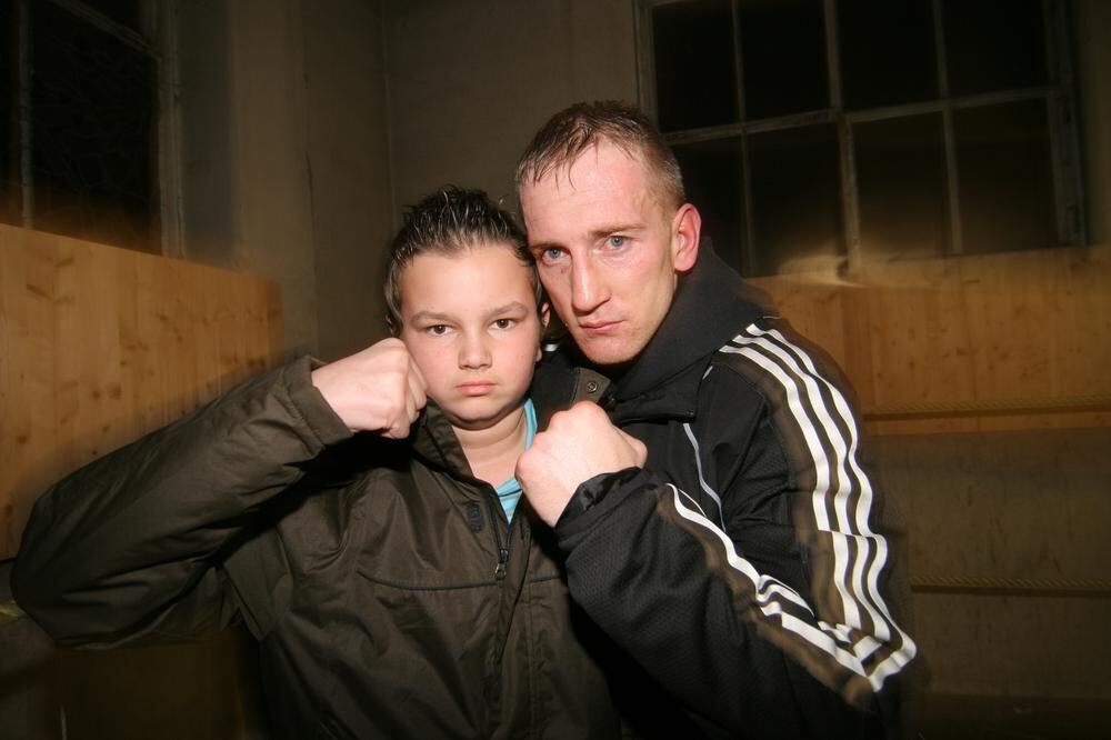 Zeitung macht Schule Boxtraining mit Björn Blaschke