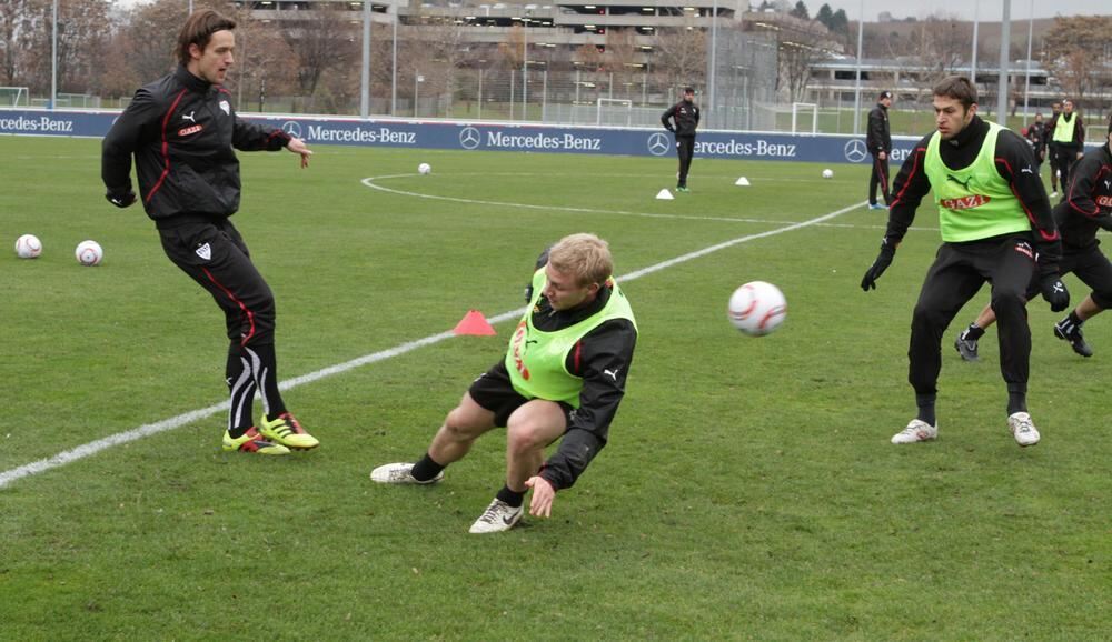 Zeitung macht Schule Trainingsbesuch beim VfB Stuttgart