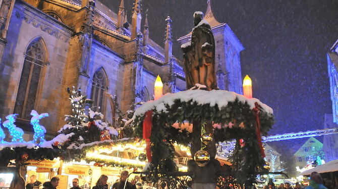 Weihnachtsmarkt Reutlingen Eröffnung