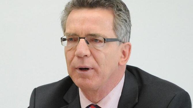 Bundesinnenminister Thomas de Maizière: »Notwendig ist ein breiter Ansatz, der das gesamte Internet einbezieht.«