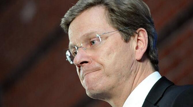 Außenminister und Vizekanzler Guido Westerwelle.