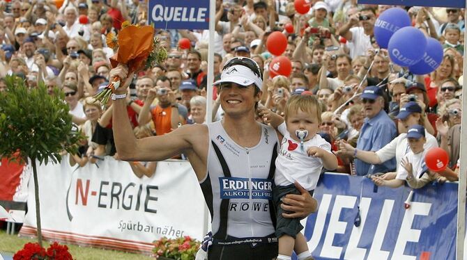 Mindestens genauso wichtig wie der Sport ist Michael Göhner die Familie.  FOTO: WILD