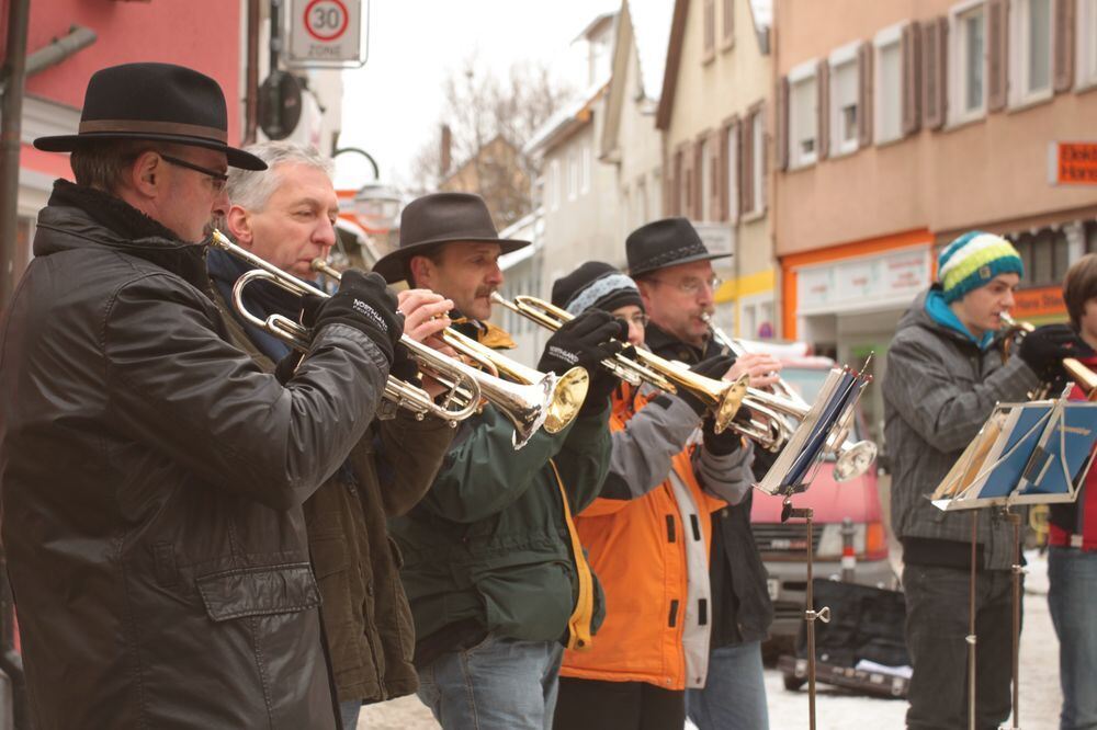 Posaunenchorkonzert in der Reutlinger Innenstadt