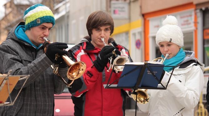 Posaunenchorkonzert in der Reutlinger Innenstadt