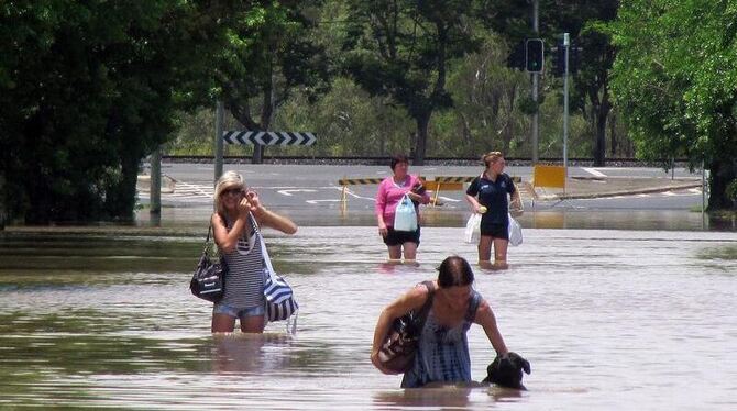 Das Einkaufen wird in Rockhampton zu einem mühseligen Unterfangen.