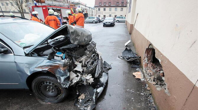 Unfall Zwiefalten 9. Januar 2011