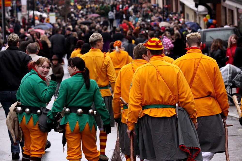 Narrensprung Münsingen Januar 2011