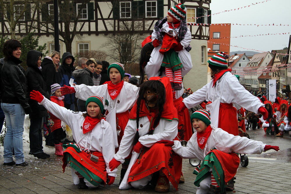 Narrensprung Münsingen Januar 2011