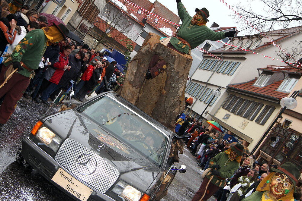 Narrensprung Münsingen Januar 2011