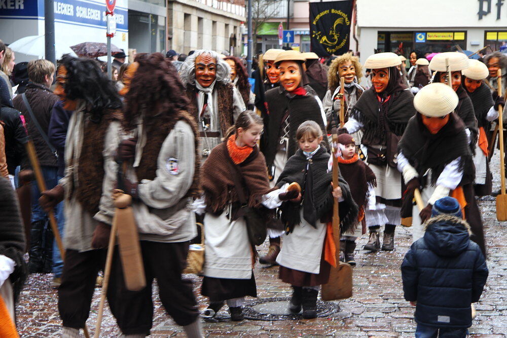 Narrensprung Münsingen Januar 2011