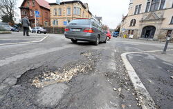 Schlaglöcher in Reutlingen