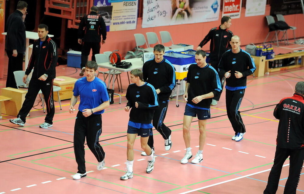 Volleyball Training Fakel Nowij Urengoj