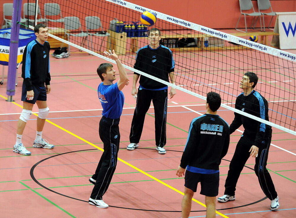 Volleyball Training Fakel Nowij Urengoj