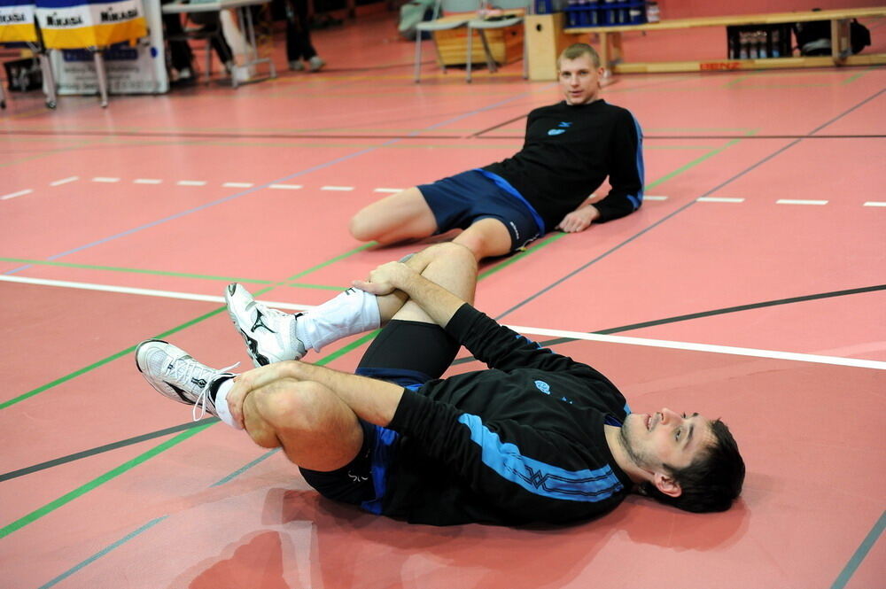 Volleyball Training Fakel Nowij Urengoj