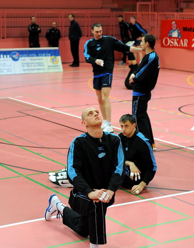 Volleyball Training Fakel Nowij Urengoj