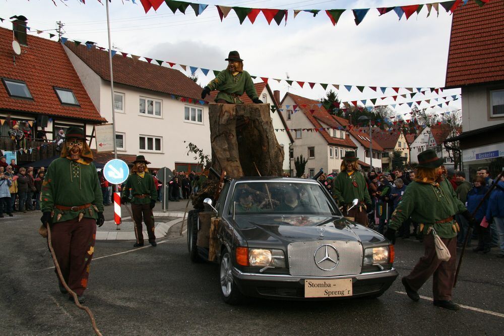 Fasnetsumzug St. Johann-Würtingen Januar 2011