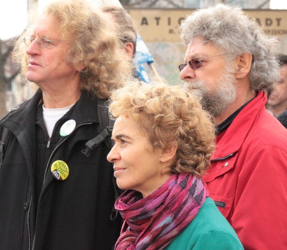 Demo gegen Stuttgart 21 in Reutlingen Februar 2011