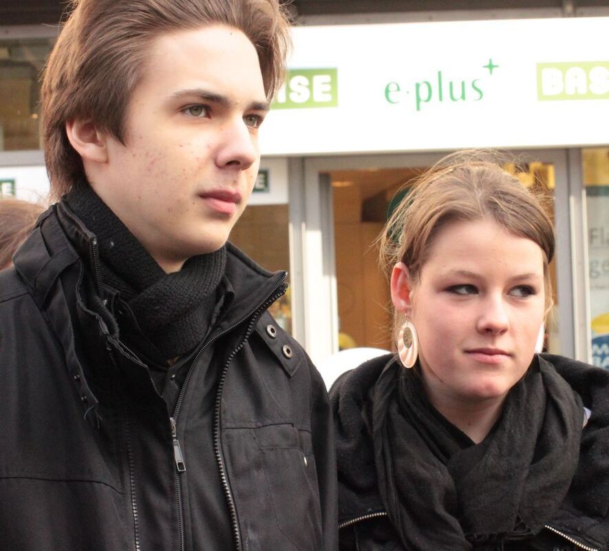 Demo gegen Stuttgart 21 in Reutlingen Februar 2011