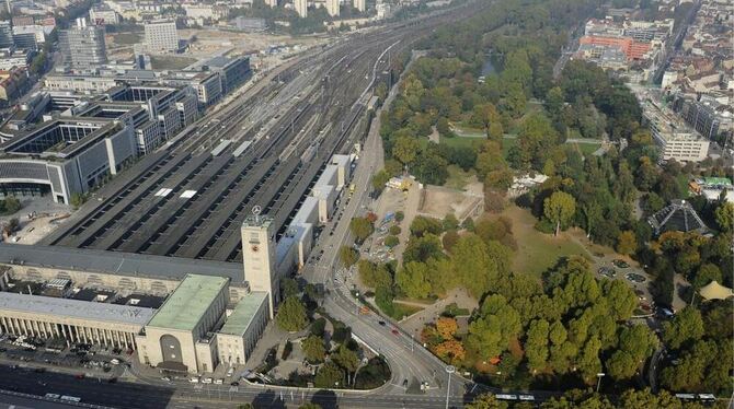 Die umstrittenste Baustelle im Land: Stuttgart 21.