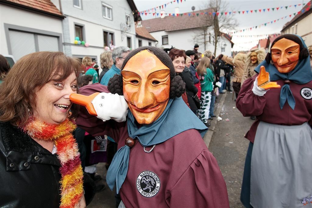 Umzug Ringtreffen Narrenzünfte Steinhilben 13. Februar 2011