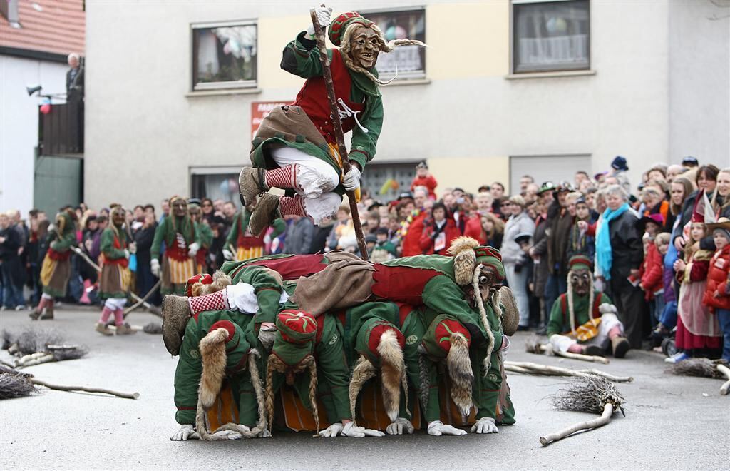 Umzug Ringtreffen Narrenzünfte Steinhilben 13. Februar 2011