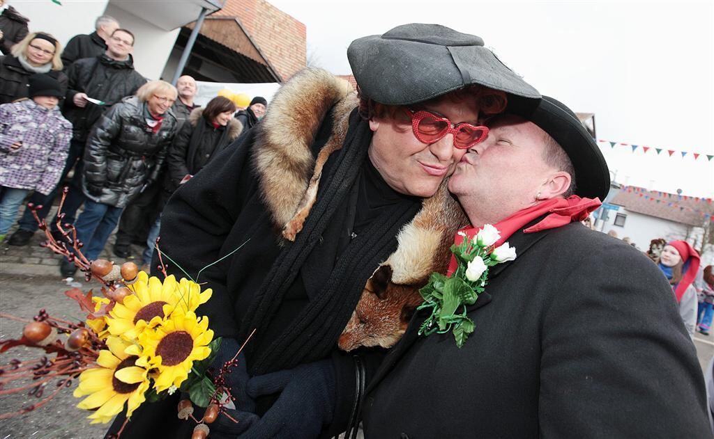 Umzug Ringtreffen Narrenzünfte Steinhilben 13. Februar 2011